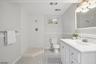 Lower level full bathroom