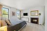 Bedroom w/Fireplace