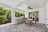 Patio and outdoor kitchen