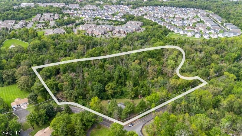 Aerial View of the 9.92 Acres