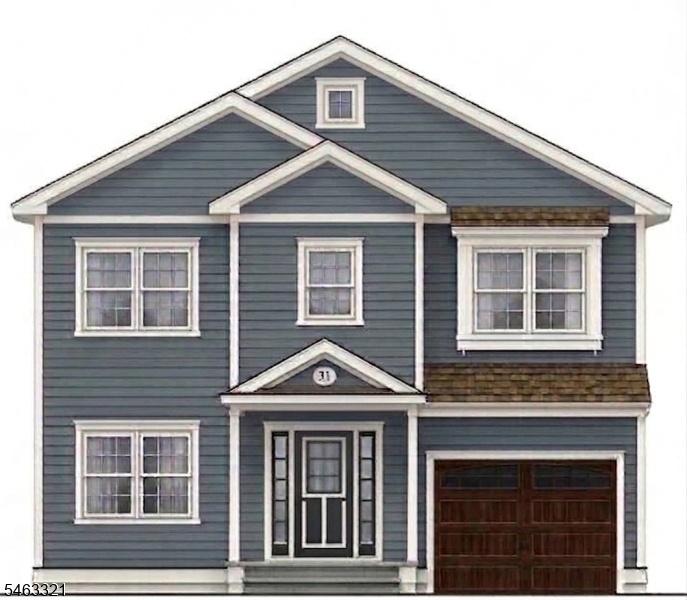 Rendering of the front