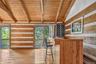Wet bar to balcony.  Double sliding door entrances.