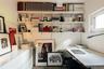 Office featuring concrete flooring