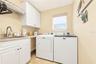 First-Level Laundry Room with Sink