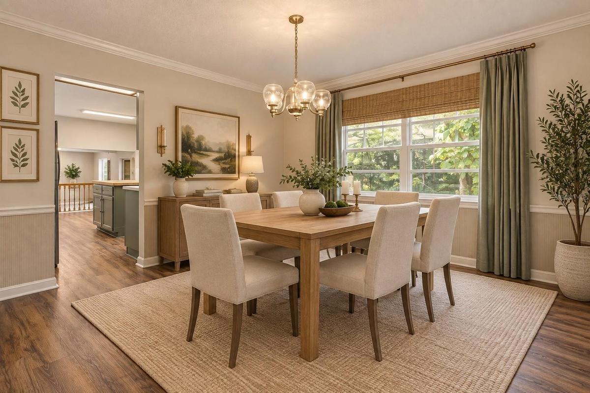 virtual dining room