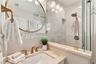 FULL Bathroom in Center Hall near Bedroom #3