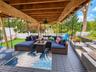 Spacious covered porch area