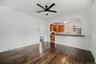 Unit A - Living Room open to Kitchen