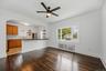 Unit A - Kitchen Open to Living Room