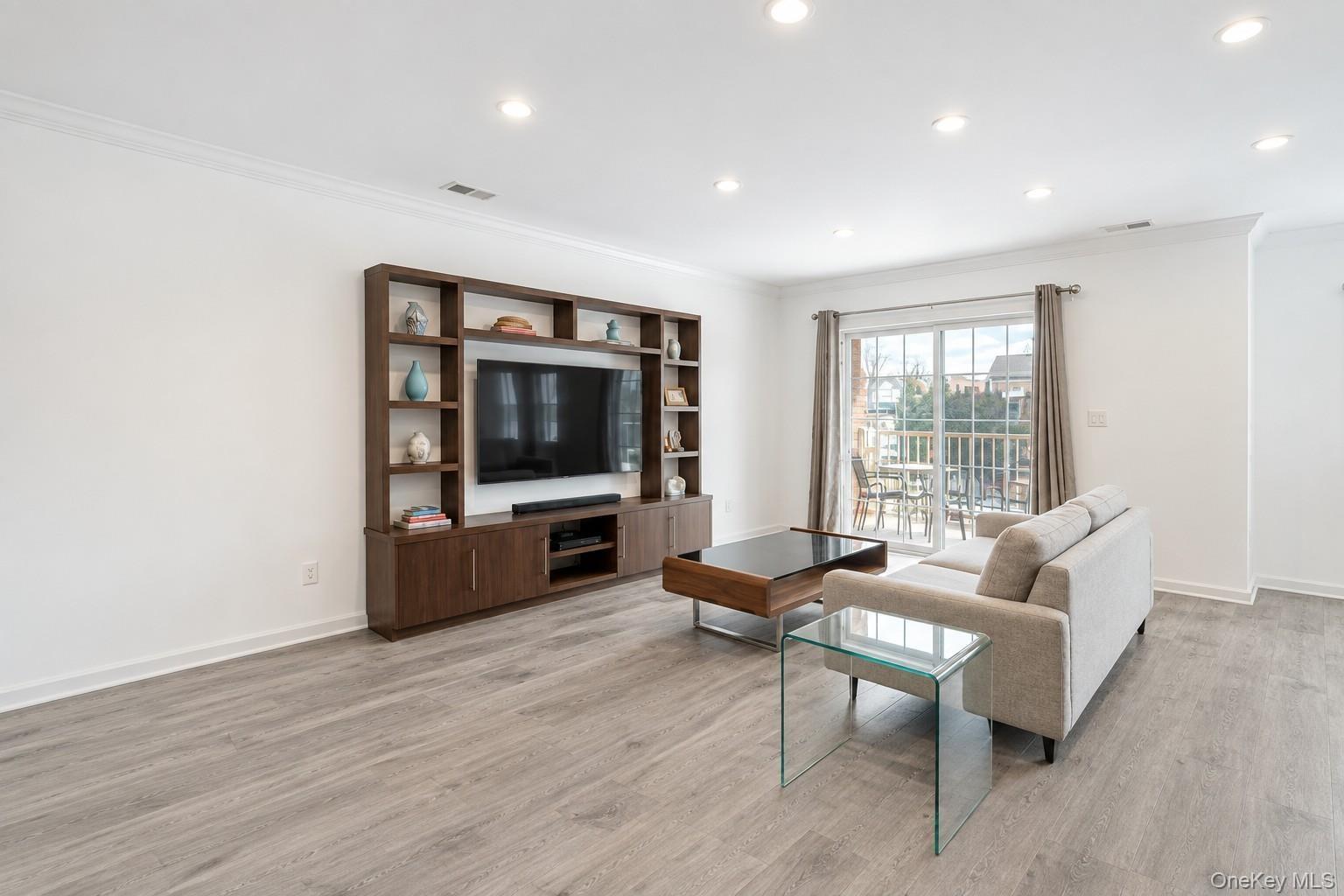 Open Concept Living Room and Dining Room
