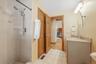 Guest bathroom with walk-in shower