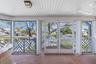 Rear screened porch