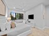 Bright guest bedroom, alternate angle