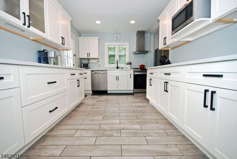 High-End White Custom Cabinets