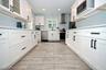 High-End White Custom Cabinets