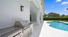 with refrigerator and grill
