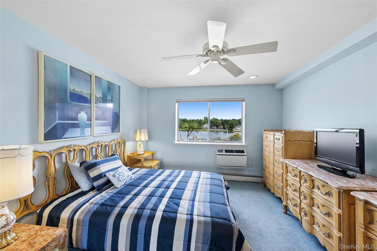 King Sized Primary Bedroom With Double Closets and Storage