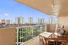 Upper level balcony accessible from bedroom and sitting room
