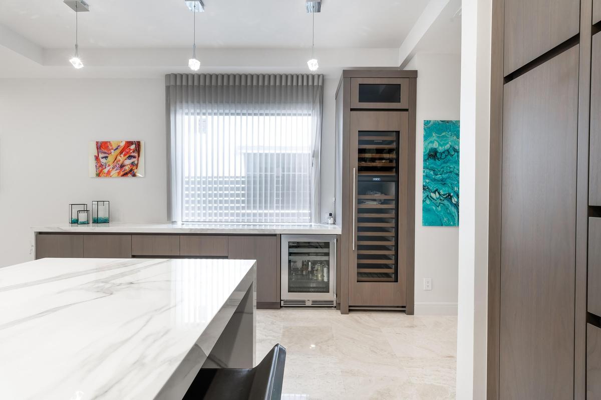 & Perlick bar fridge