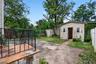 Shed and patio