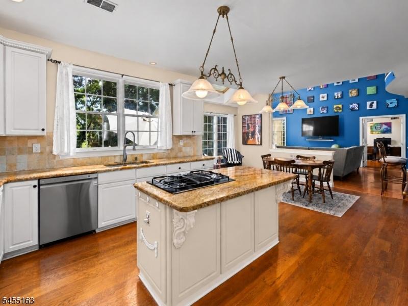 recently painted kitchen