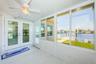 Enclosed back porch