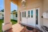 Covered front entry