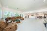 TV area attached to open kitchen