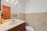 first floor half bathroom