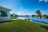 Beautiful wide open water view with dock, hefty boat lift and floating dock