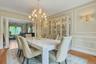 Elegant Formal Dining Room W/Columns