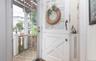 Gorgeous Dutch door at the entrance of the home