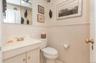 Half bath on first floor