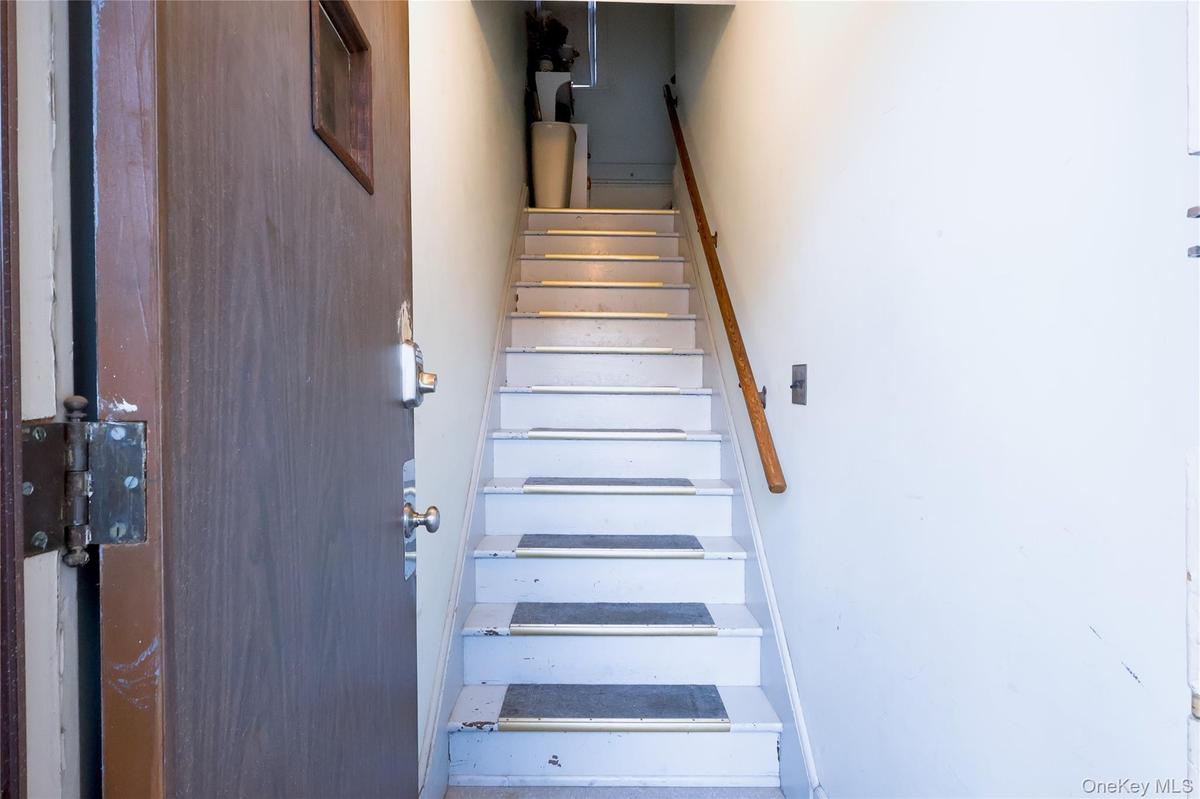 Stairway leading up to unit 26 Villa.
