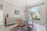 Large dining room in the front of the home.