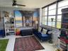 Walls with horizontal paneling