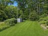 Side yard w/shed
