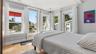 Second floor primary with private balcony and en suite bathroom.