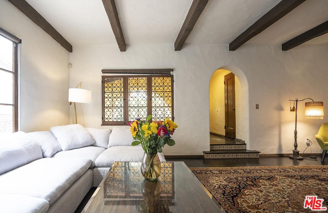 Living room & entry