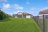 Long and spacious back yard
