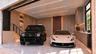 Two 2-car garages, with a total of 4 garage spaces. Virtually staged.