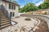 Patio and firepit.