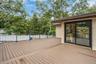 Deck is built to hold up enclosed room.