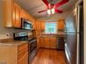 Kitchen, stainless appliances
