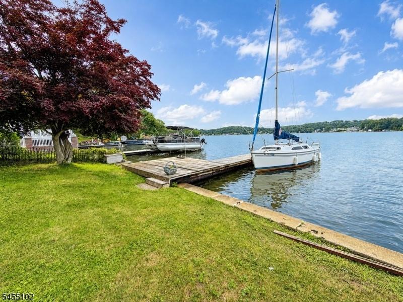 Waterfront with dock