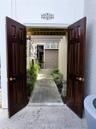 DUAL MAHOGANY DOOR ENTRY