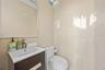 Outdoor guest bathroom