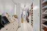 Completely renovated walk-in closet in the primary suite, a dressing room made for everyday ease