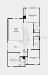 Second Floor Plan - Additional Highlights Include: 8' interior doors, pocket door into primary bathroom, open spindles and oak stair treads, outdoor k