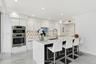 Seating at kitchen counter